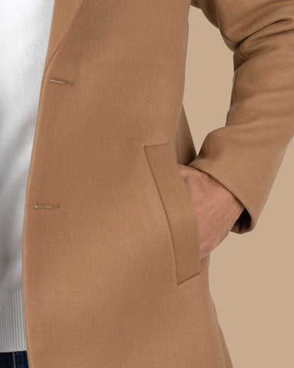Camel Classic Wool Long Coat