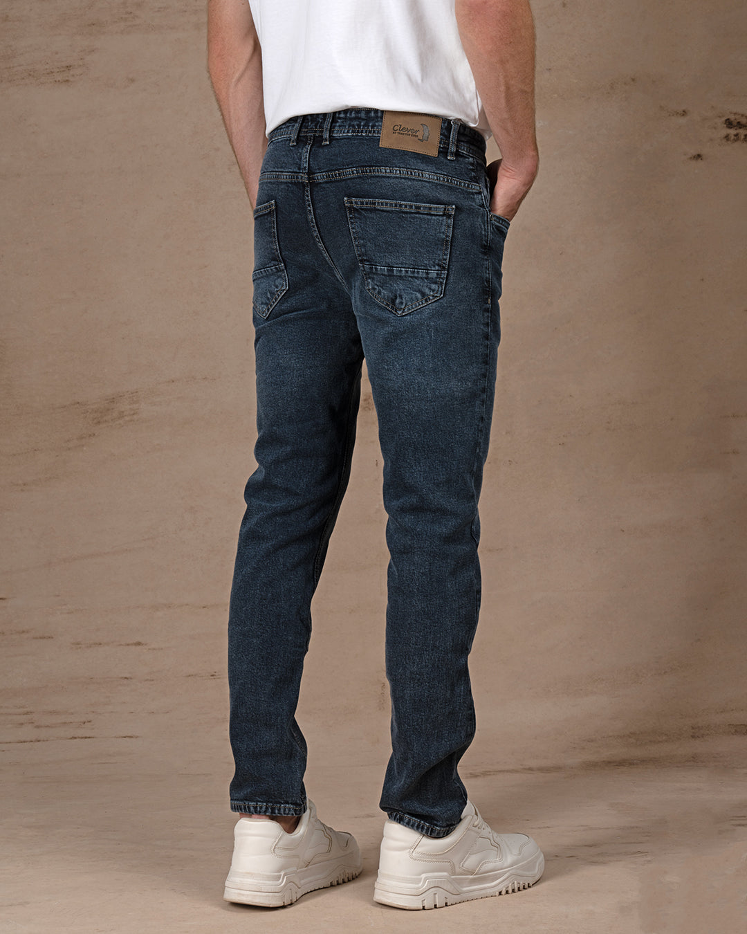 MEN'S SLIM FIT JEANS Blue Black