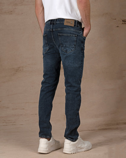 MEN'S SLIM FIT JEANS Blue Black