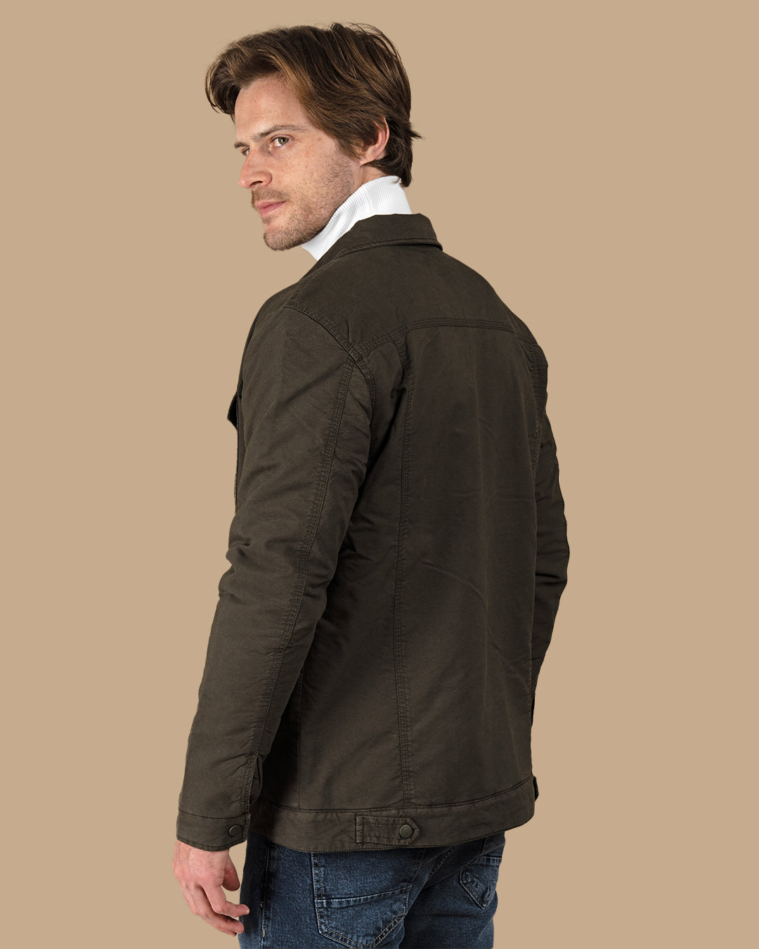 Oil Casual Gabardine Jacket