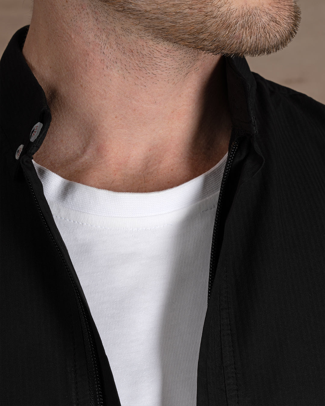 Black Regular Fit Cotton shirt
