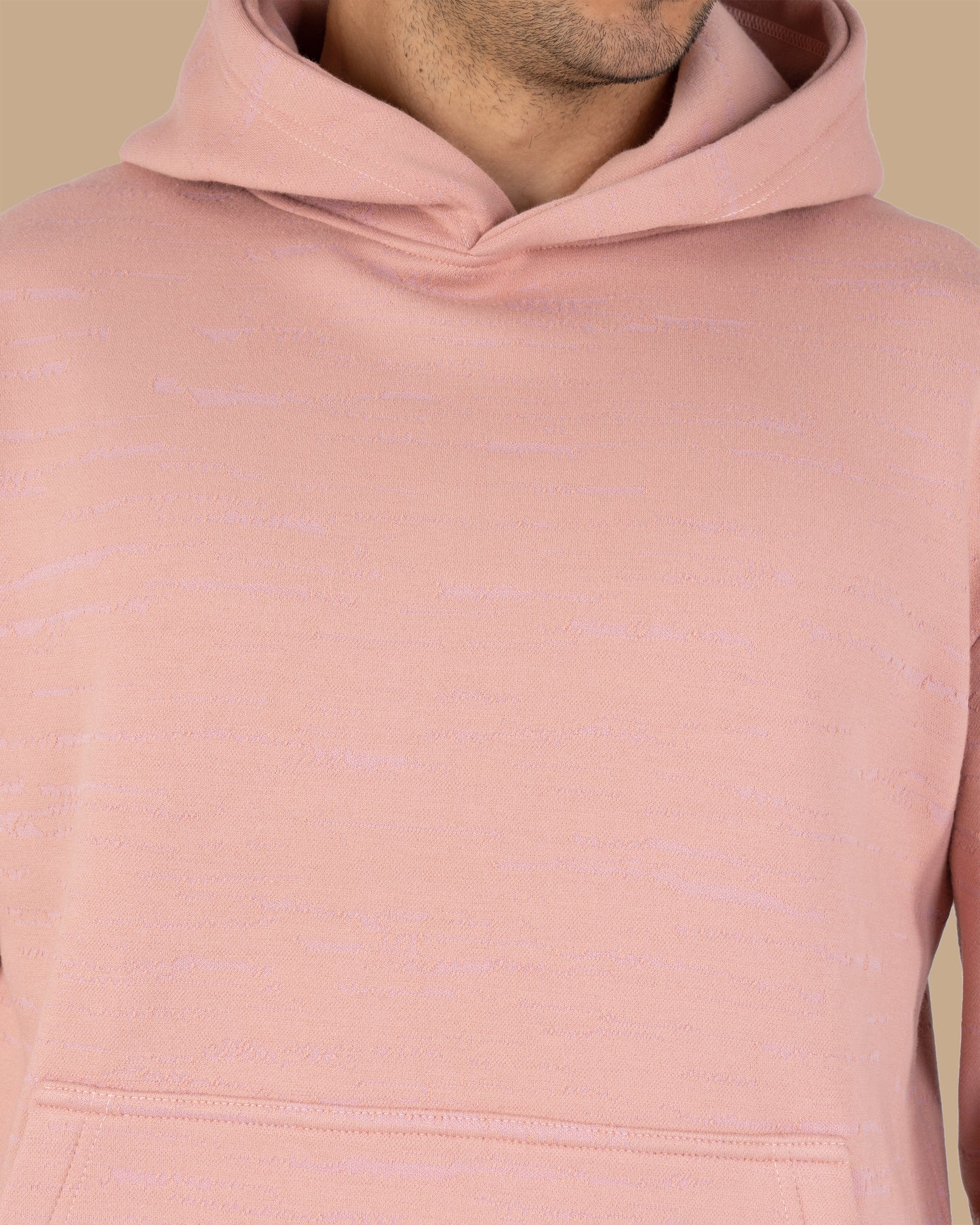 Rose Knitted Cotton Hoodie