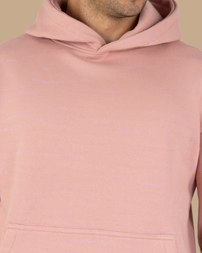 Rose Knitted Cotton Hoodie