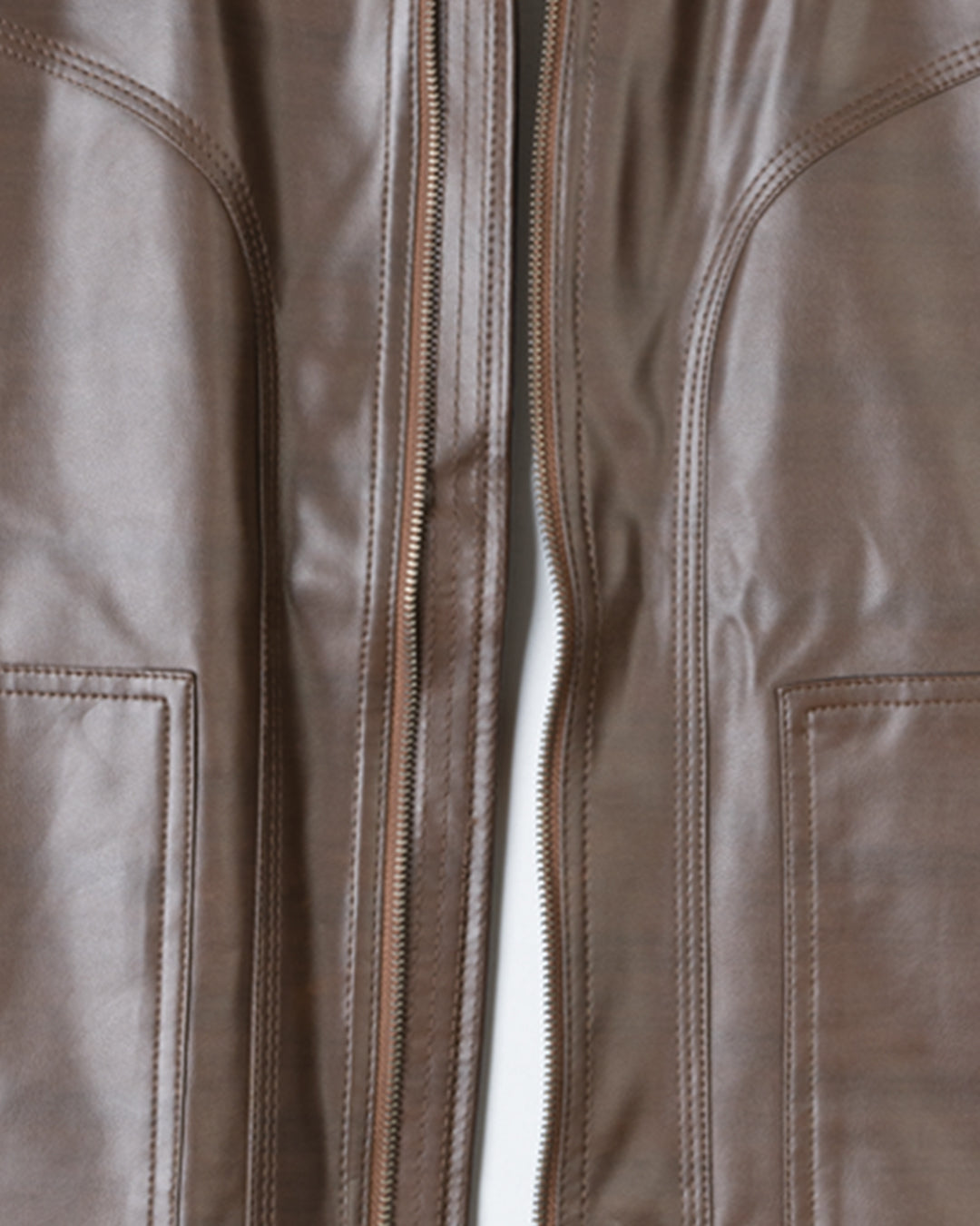 Chocolate Brown Classic Leather Jacket