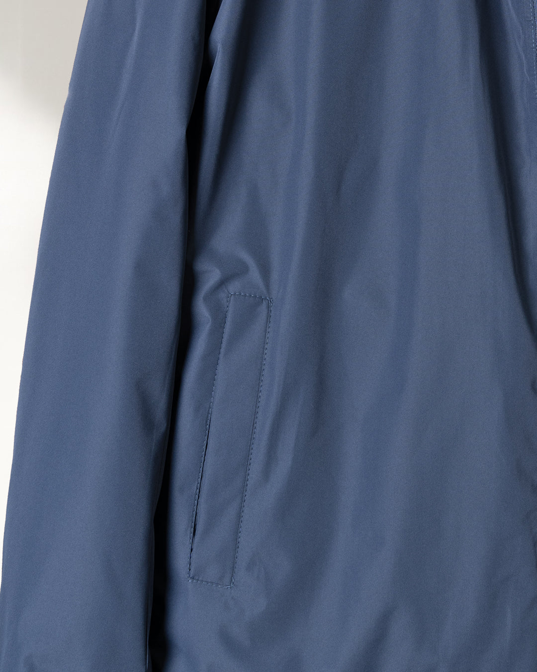 Navy-Blue Clever Half-Neck Waterproof Jacket