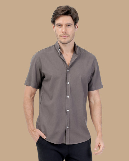 Charcoal Cotton shirt