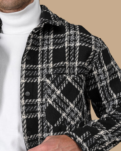 Black Flannel checkered winter shirt