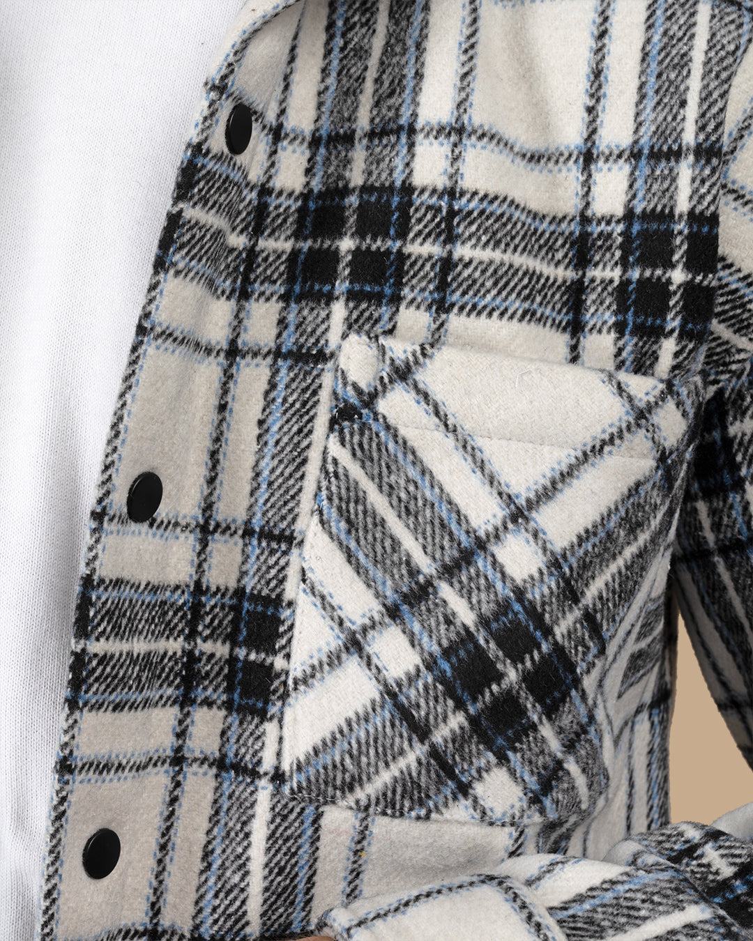 White Flannel checkered winter shirt