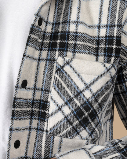 White Flannel checkered winter shirt