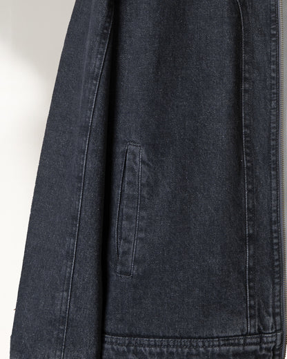 Black Lined Denim Jacket