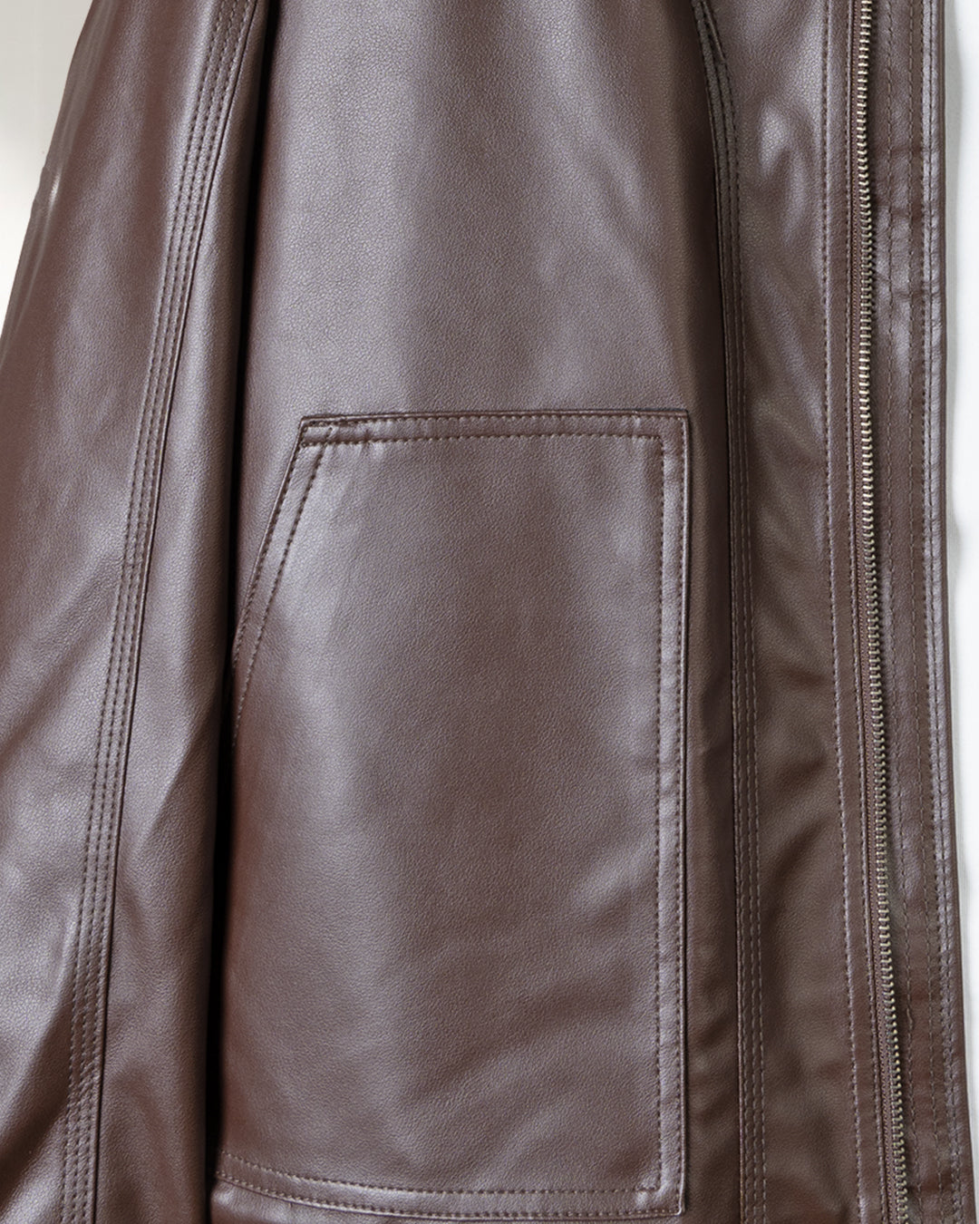 Brown Classic Leather Jacket
