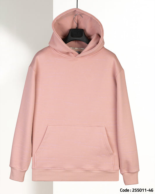 Rose Knitted Cotton Hoodie