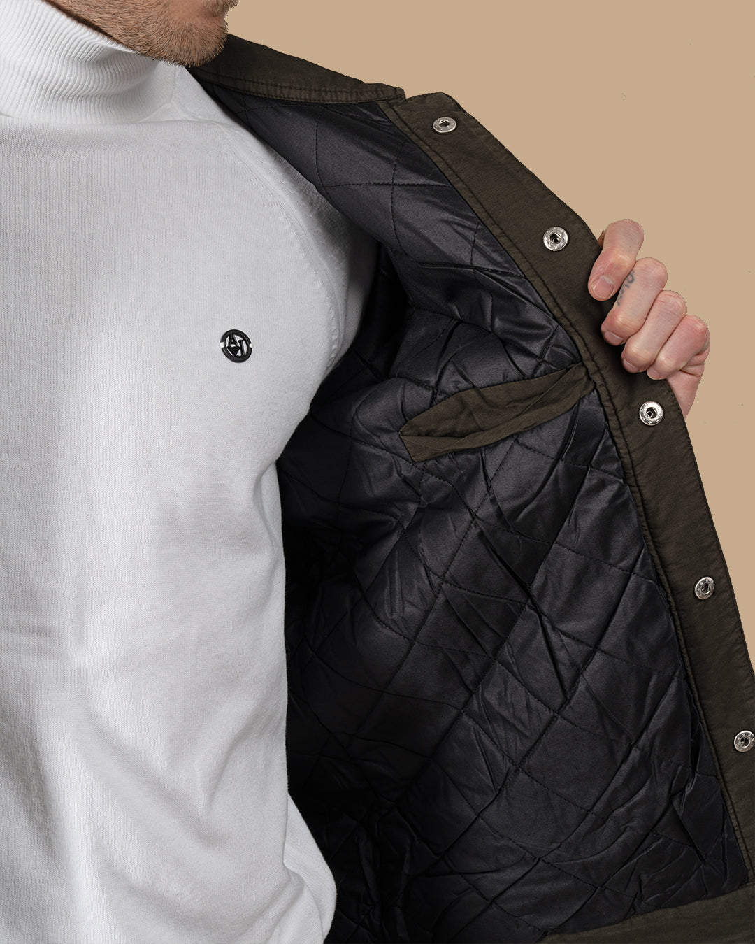 Oil Casual Gabardine Jacket