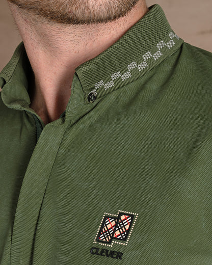 Oil Turkish cotton Polo Shirt Short sleeves