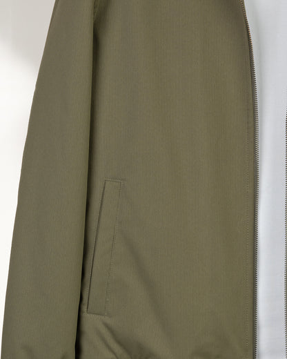 Oil Gabardine Winter Jacket with Fur Lining