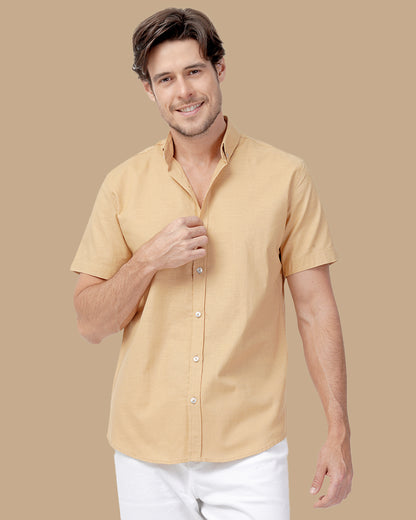 Beige Linen shirt