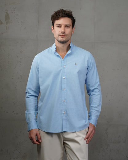 Blue Classic Cotton Shirt