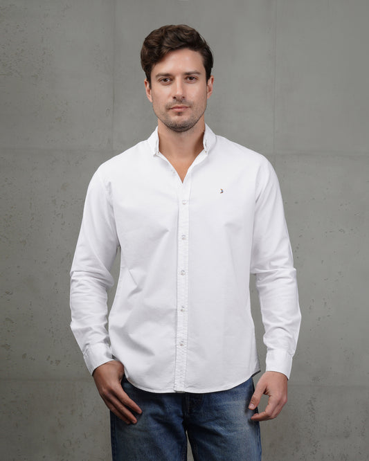 White Oxford Cotton Shirt