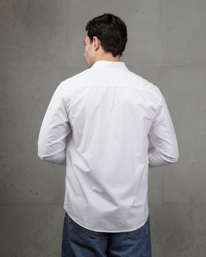 White Oxford Cotton Shirt