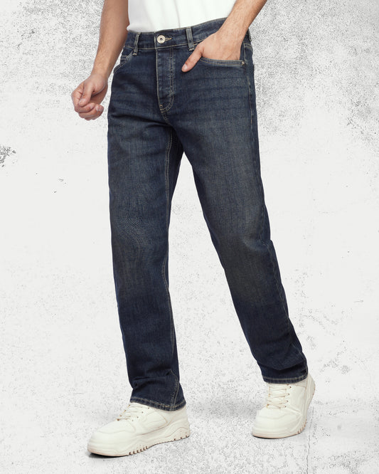 Blue Black Denim Jeans