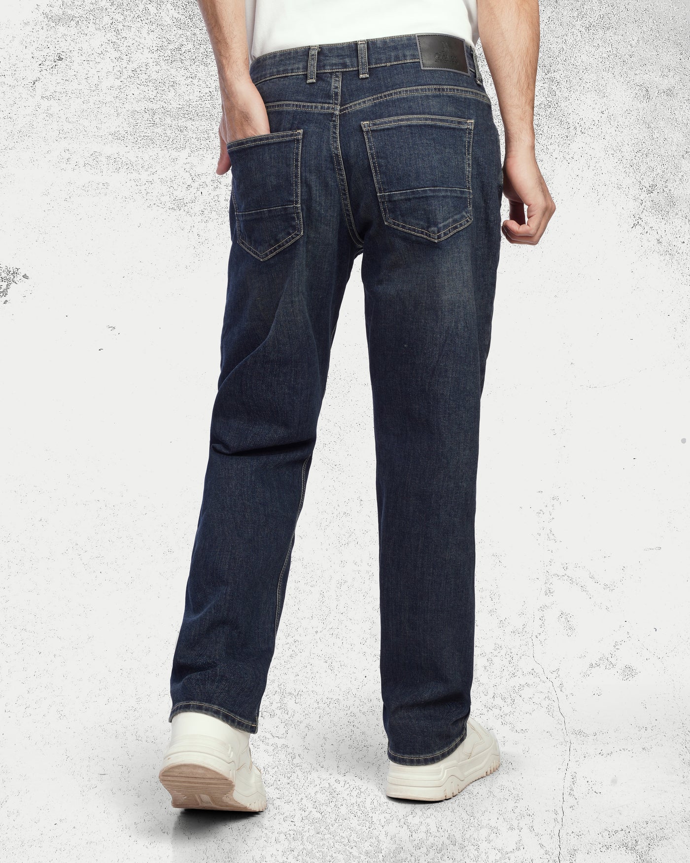 Blue Black Denim Jeans