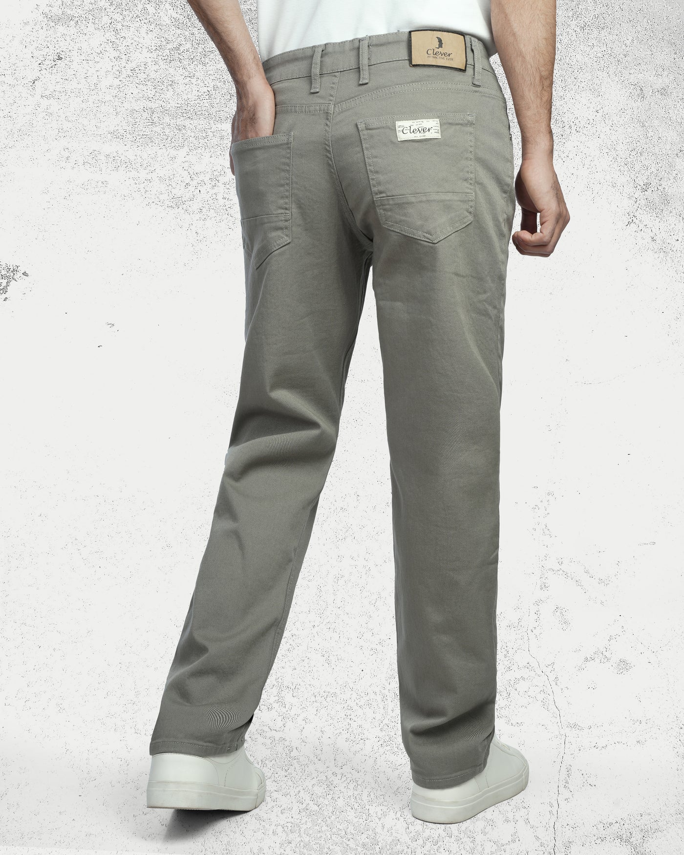 khaki Regular fit Jeans