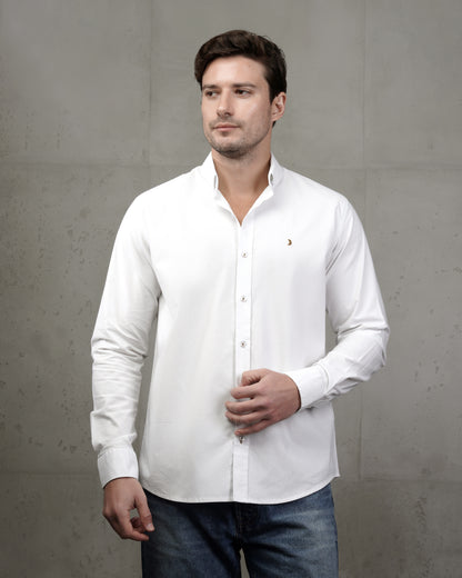 White Classic Cotton Shirt