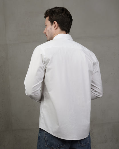 White Classic Cotton Shirt