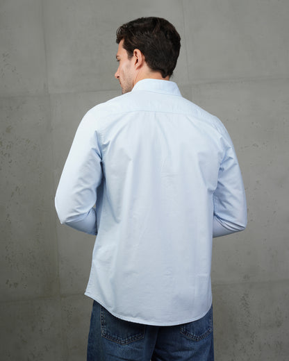 Baby Blue Oxford Cotton Shirt