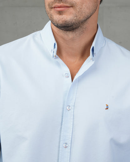 Baby Blue Oxford Cotton Shirt